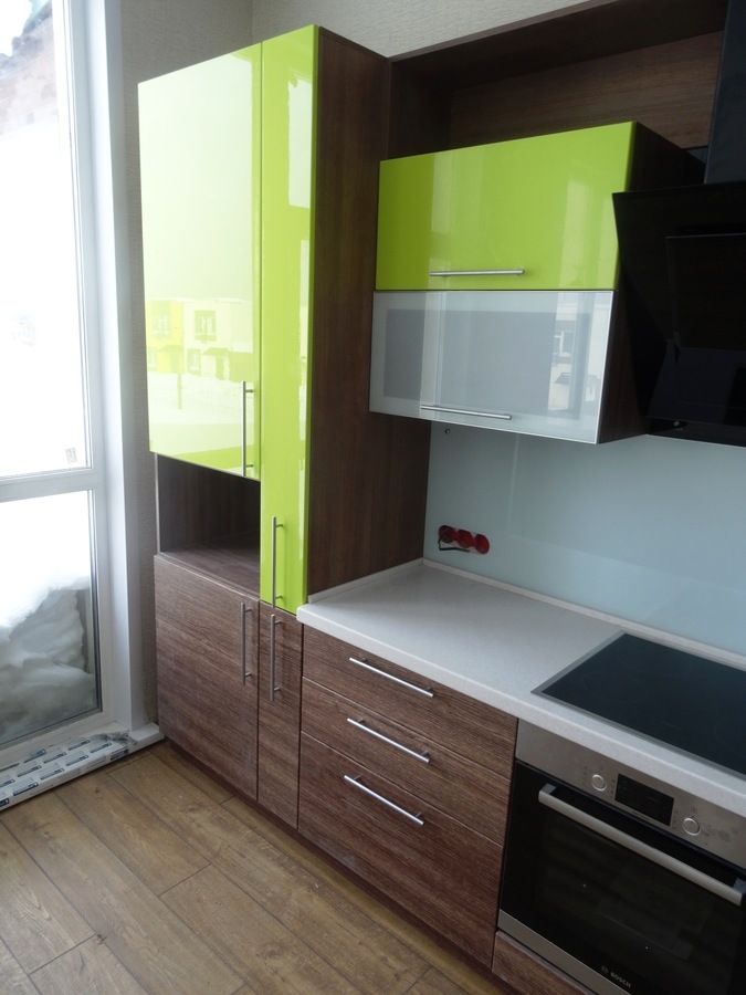 Встроенная кухня-Кухня МДФ в ПВХ «Модель 512»-фото4