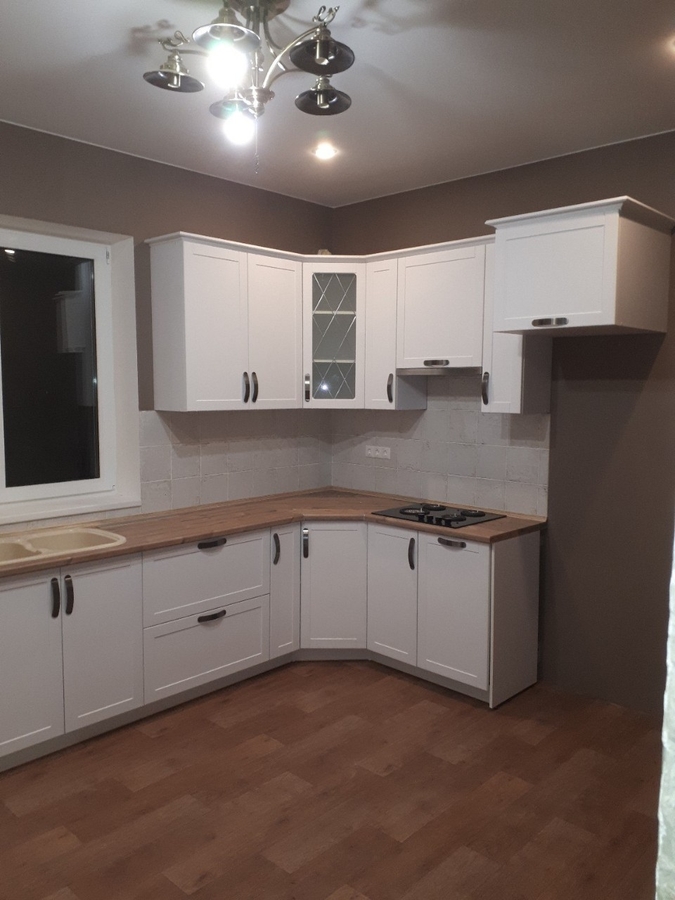 Белый кухонный гарнитур-Кухня «Модель 493»-фото4