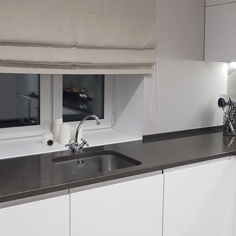 Белый кухонный гарнитур-Кухня МДФ в эмали «Модель 592»-фото4