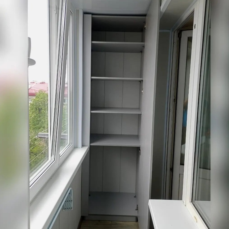 Шкафы-Шкаф на балкон на заказ «Модель 143»-фото2