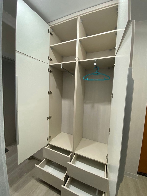 Распашные шкафы-Распашной шкаф по размеру «Модель 45»-фото2